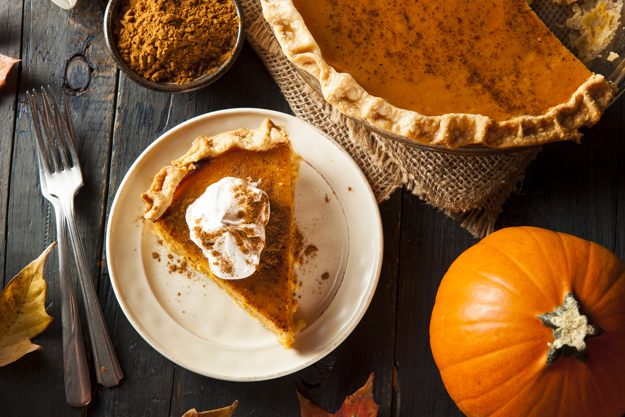 Pumpkin pie dessert